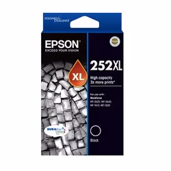Epson C13T253192, High (XL) Yield, Black, Pigment-based ink, 252 pages