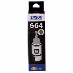 Epson T664, Black, Epson, WorkForce ET-4500, Expression ET-2550, Expression ET-2500, Expression ET-2650, Expression ET-2610, ...