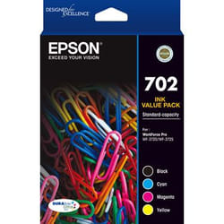 Epson 702 ink cartridge Standard Yield Black, Cyan, Magenta, Yellow