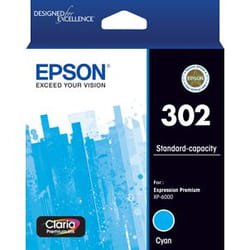Epson 302 ink cartridge 1 pc(s) Standard Yield Cyan