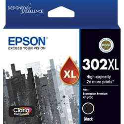 Epson 302XL ink cartridge High (XL) Yield Black