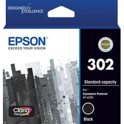 Epson 302 ink cartridge 1 pc(s) Standard Yield Black