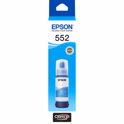 Epson T552, Cyan, Epson, EcoTank Photo ET-8500, EcoTank Photo ET-8550, 1 pc(s), Box