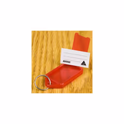 Kevron 56x30mm Keytags Red Display Pack of 100