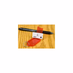 Kevron 56x30mm Keytags Red Display Pack of 100 - Additional view 4