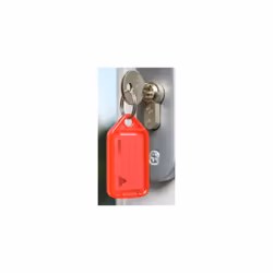 Kevron 56x30mm Keytags Red Display Pack of 100 - Additional view 5