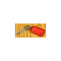 Kevron 56x30mm Keytags Red Display Pack of 100 - Additional view 6
