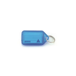 Kevron 56x30mm Keytags Blue Display Pack of 100