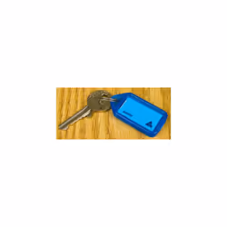 Kevron 56x30mm Keytags Blue Display Pack of 100 - Additional view 6