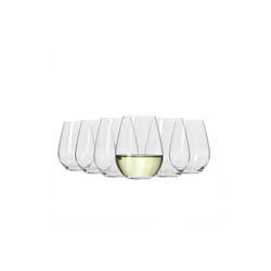 Maxwell & Williams Vino Set of 6 400ml Stemless White Wine Glasses