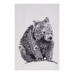 Maxwell & Williams Marini Ferlazzo Wombat Tea Towel