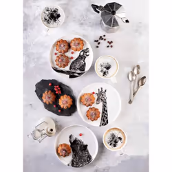 Maxwell & Williams Marini Ferlazzo DX0530 Plate 20 cm African Giraffe in Gift Box Bone China Porcelain