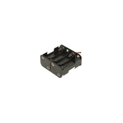 Polypropylene Square Battery Holder (8xAA)