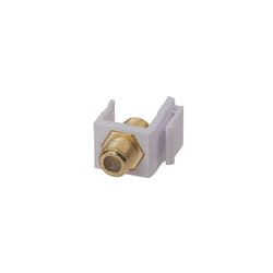 Keystone Insert Connector (White) (F81-F81)