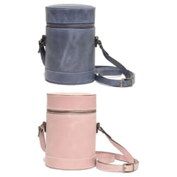 ONA Campbell Crossbody Leather Bag Padded Leather Shoulder Strap Camera Case - Desert Rose
