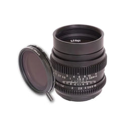 SLR Magic CINE Bundle 50mm F1.1 Camera Lens and 52mm Variable ND (II) E Mount