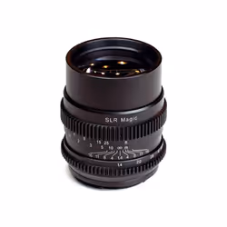 SLR Magic CINE 75mm F/1.4 Camera Cinema Lens for Sony E Mount