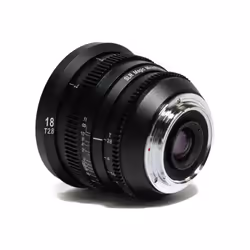 SLR Magic MicroPrime Cine 18mm T2.8 Camera Lens for Micro Four Thirds MFT Mount