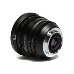 SLR Magic MicroPrime Cine 18mm T2.8 Camera Lens for Micro Four Thirds MFT Mount