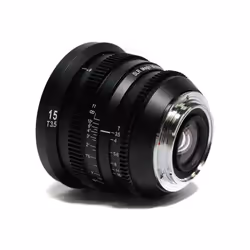 SLR Magic MicroPrime Cine 15mm T3.5 Camera Lens (S35 Coverage) for Sony E-Mount