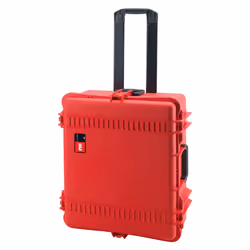 HPRC 2700W Wheeled Hard Case Waterproof Camera Tool Empty Carry Bag Red