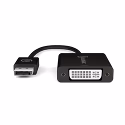 ALOGIC Elements 20cm DisplayPort to DVI Adapter - Male to Female - Black - Additional view 4