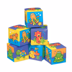 Playgro 0181170, Bath blocks, Boy/Girl, 0.5 yr(s), Multicolour
