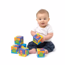 Playgro 0181170 bath game/toy/sticker Bath blocks Multicolour
