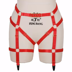 Cosplay Costume Women Harness Waist Bandage Belt Stockings Garter Lingerie Sexy Body Bondage Gothic Sword Belt Strappy