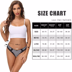 Women Cotton Thong Sexy Lace Hipster Underwear Panties Pack of 4 - Multicolor -XL