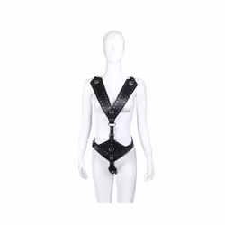 Minx Body Harness with Chastity Panties