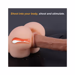 Realistic Ejaculation Dildo G-Spot Ass Pussy Sex Toys For Women 8 inch