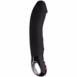 Fun Factory Big Boss Black Line Vibrator | G Spot Silicone Vibrating Dildo | Toy