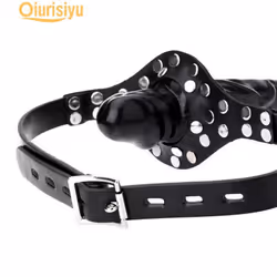 Simulation Penis Dual Ended Gag Anal Plug Masturbate Women Sex Toy Health & Beauty - black
