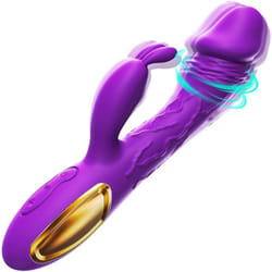 Realistic G-Spot Dildo Vibrator - 10 Modes Silicone Couples Sex Toy