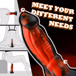 Monster Realistic Dildo Strong Suction Cup Couples Play Sex Toys