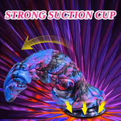Realistic Dragon Dildo with Suction Cup, Textured Fantasy XL Dildo