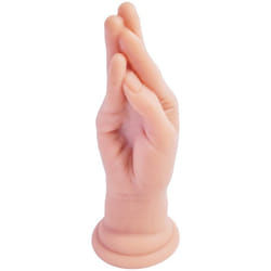 Realistic Hand Dildo Silicone Fisting Dildo with Powerful Suction Cup