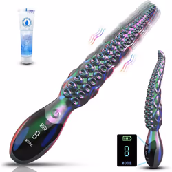 10.6'' Tentacle Silicone Modern Dildo Vibrator, 9 Modes, G&P Spot Toy