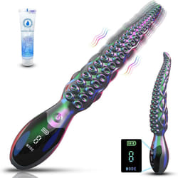 10.6'' Tentacle Silicone Modern Dildo Vibrator, 9 Modes, G&P Spot Toy