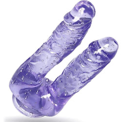 8-Inch Double-Ended Realistic Dildo with Suction Cup Base