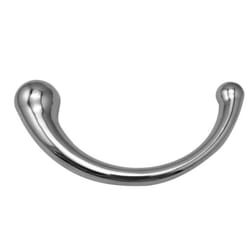 Pure G Spot Metal Wand Anal Prostate Massage Stick Polished Steel Massager Hard Dildo - S