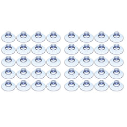 200Pcs Transparent Suction Cups, Plastic Suction Cups, Pads Without Hooks for Outdoor, Kitchen,Bathroom,Window 20mm