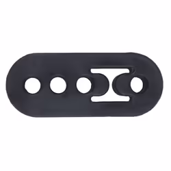 Universal Black Rubber Car Exhaust Hanger Bushing