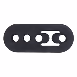 Universal Black Rubber Car Exhaust Hanger Bushing