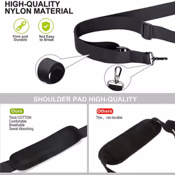 Shoulder Strap Trimmer Strap Blower Strap Weed Wacker Strap Universal for Weedeater Leaf Blower, Multi Head System