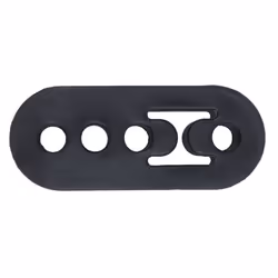2X Universal Black Rubber Car Exhaust Hanger Bushing