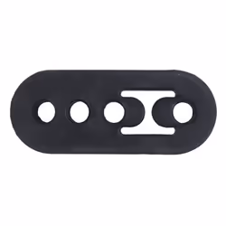 2X Universal Black Rubber Car Exhaust Hanger Bushing