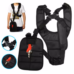 2X Trimmer Shoulder Harness Strap Belt Lawn Mower Grass String for Brush