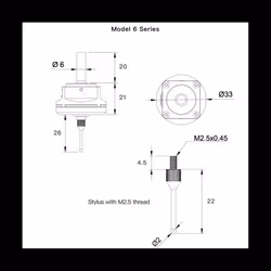 CNC Latest V6 Anti-Roll 3D Touch Probe Edge Finder to Find the Center Desktop CNC Probe Compatible with Mach3 and Grbl B